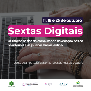 Sextas Digitais - Mês Out